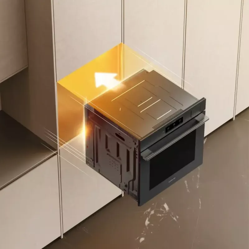 Forno da incasso Dreame OZ60 Pro Combi — 81 L, 60 cm, nero, classe energetica A++