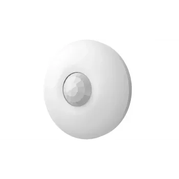 Rilevatore di movimento Hikvision DS-PDCL12-EG2-WE sensore a infrarossi passivo (PIR) senza fili montaggio a soffitto bianco