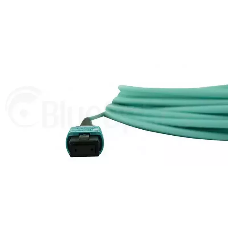 Cavo in fibra ottica BlueOptics OCTCABLE10M-SR 10 m OM3 MPO a 4×LC acquamarina