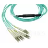 Cavo in fibra ottica BlueOptics OCTCABLE10M-SR 10 m OM3 MPO a 4×LC acquamarina