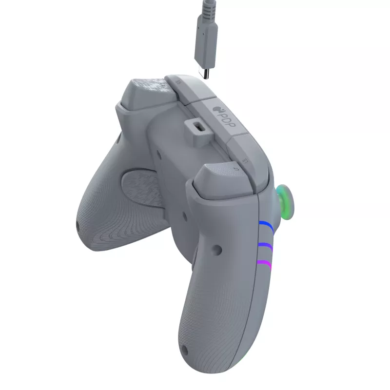 PDP Afterglow Wave grigio Gamepad USB analogico / digitale PC, Xbox One, Xbox Series S, Xbox Series X