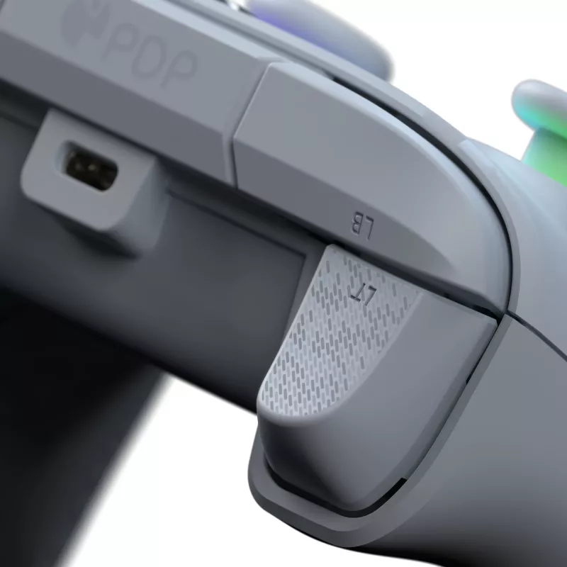 PDP Afterglow Wave grigio Gamepad USB analogico / digitale PC, Xbox One, Xbox Series S, Xbox Series X