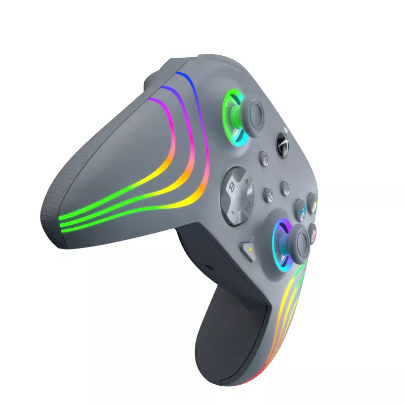 PDP Afterglow Wave grigio Gamepad USB analogico / digitale PC, Xbox One, Xbox Series S, Xbox Series X