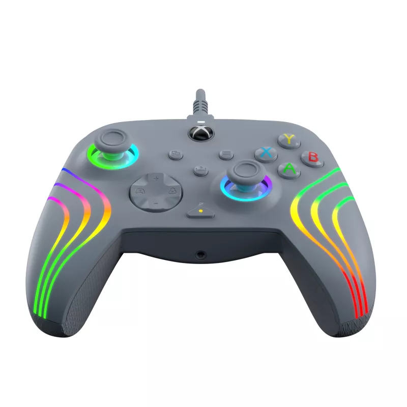 PDP Afterglow Wave grigio Gamepad USB analogico / digitale PC, Xbox One, Xbox Series S, Xbox Series X