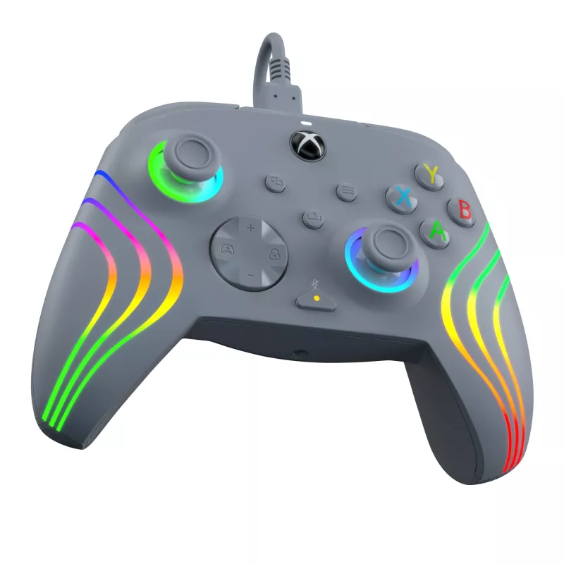 PDP Afterglow Wave grigio Gamepad USB analogico / digitale PC, Xbox One, Xbox Series S, Xbox Series X