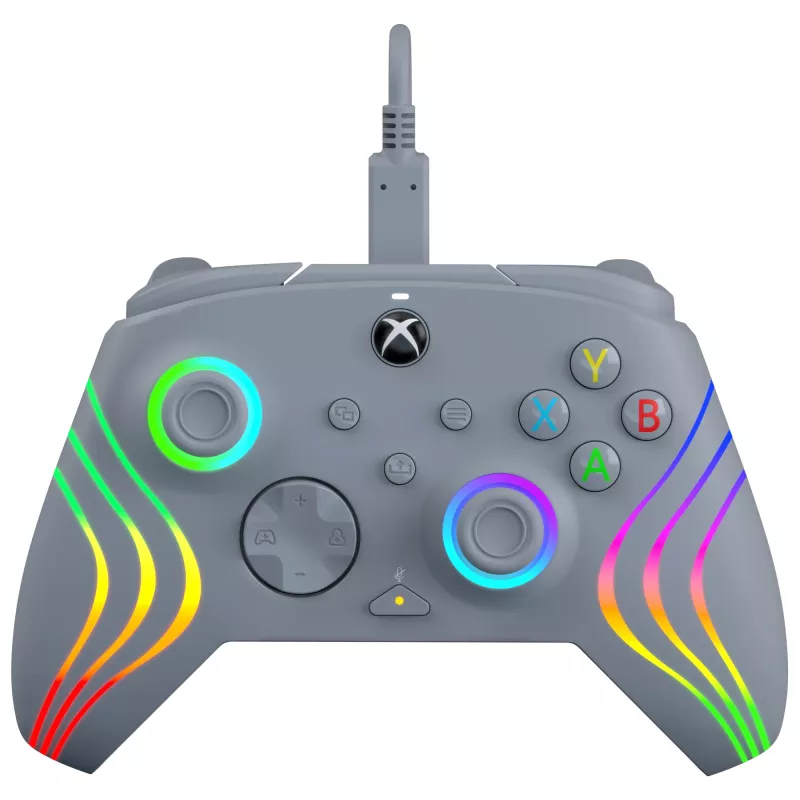 PDP Afterglow Wave grigio Gamepad USB analogico / digitale PC, Xbox One, Xbox Series S, Xbox Series X