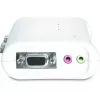 Switch KVM Trendnet TK-409K USB VGA 2048x1536 1,6 m con cavo blu