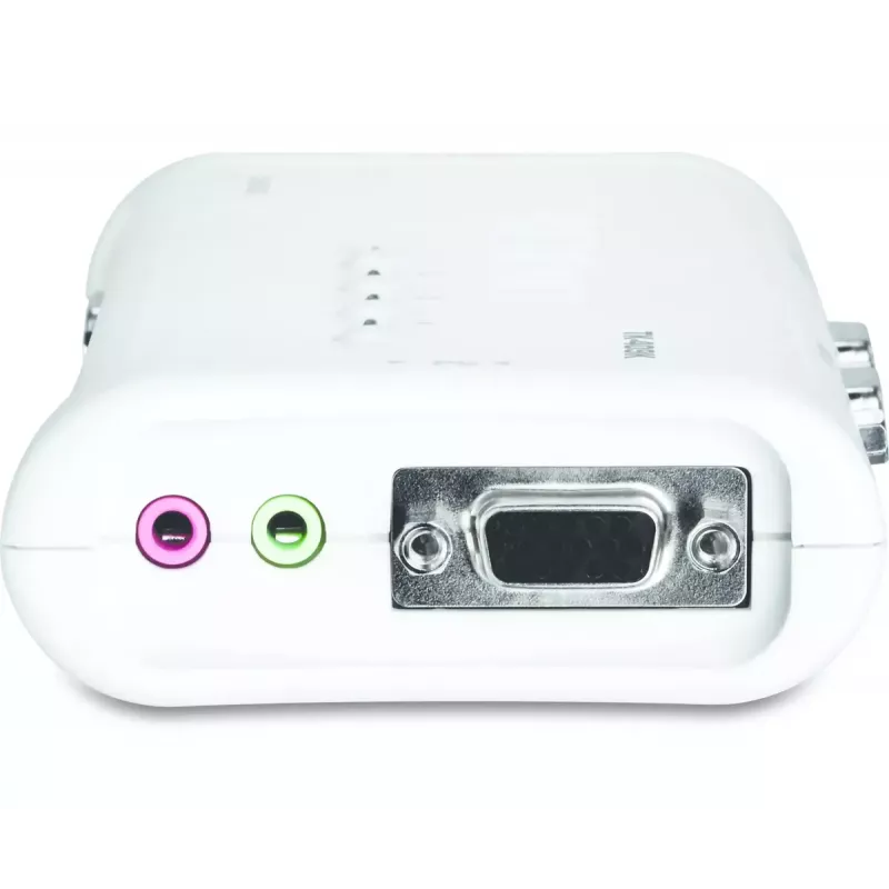 Switch KVM Trendnet TK-409K USB VGA 2048x1536 1,6 m con cavo blu
