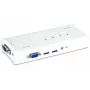 Switch KVM Trendnet TK-409K USB VGA 2048x1536 1,6 m con cavo blu