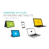 Dock USB-C Nano i-tec Metal HDMI/VGA con LAN + caricabatterie universale 77 W