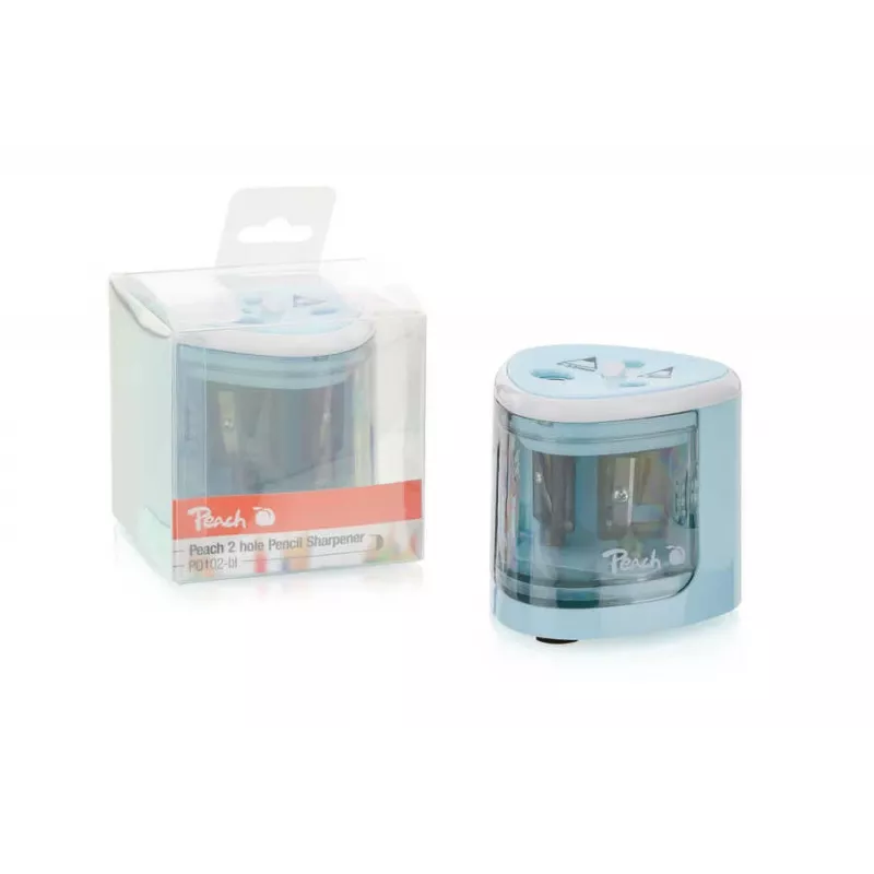 Temperamatite elettrico Peach PO102 blu, bianco