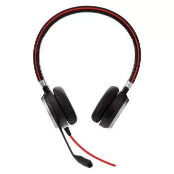 Jabra EVOLVE 40 UC Stereo, con filo, ufficio/call center, 171 g, cuffia, nero