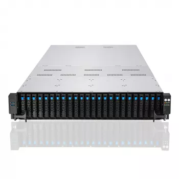 ASUS RS720-E11-RS24U Intel C741 Rack (2U) nero, argento