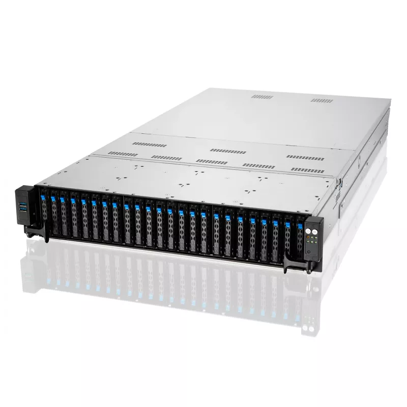 ASUS RS720-E11-RS24U Intel C741 Rack (2U) nero, argento