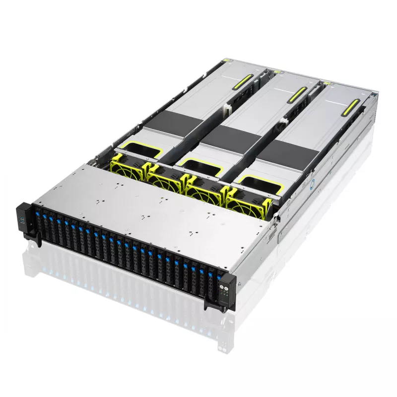 ASUS RS720-E11-RS24U Intel C741 Rack (2U) nero, argento