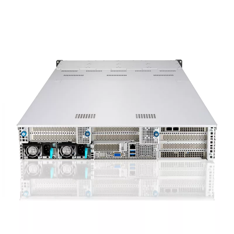 ASUS RS720-E11-RS24U Intel C741 Rack (2U) nero, argento