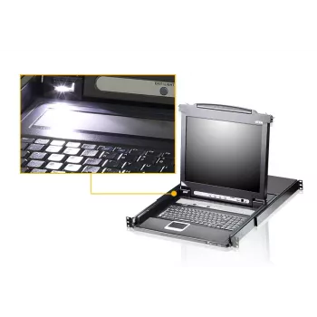ATEN CL5708M switch KVM montaggio a rack nero