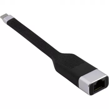 Techly ICOC USBC-RJ45 cavo di rete nero 0,144 m