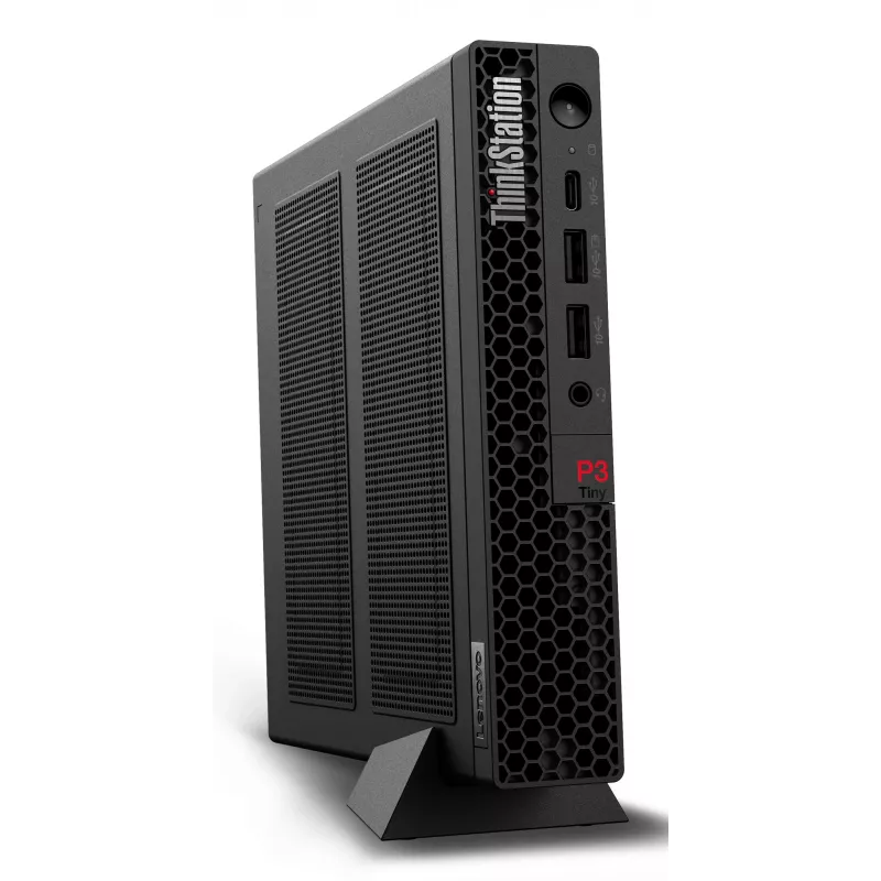 Lenovo ThinkStation P3 Tiny Intel® Core™ i7 i7-14700 32 GB DDR5-SDRAM 1 TB SSD NVIDIA RTX A1000 Windows 11 Pro Mini-PC workstation nero