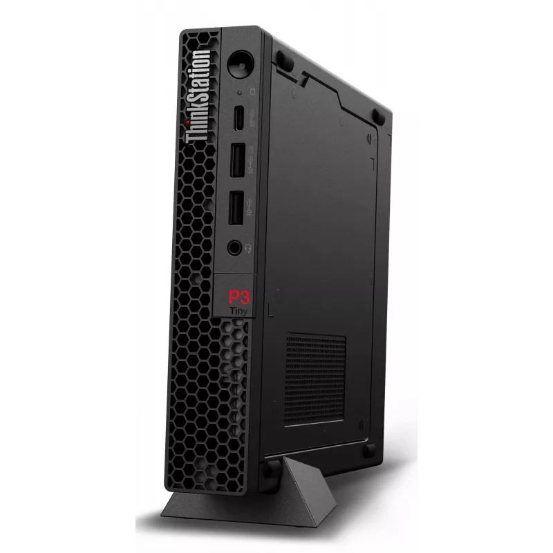 Lenovo ThinkStation P3 Tiny Intel® Core™ i7 i7-14700 32 GB DDR5-SDRAM 1 TB SSD NVIDIA RTX A1000 Windows 11 Pro Mini-PC workstation nero