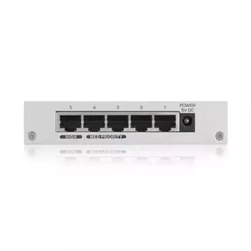Zyxel GS-105B v3 unmanaged L2+ Gigabit Ethernet (10/100/1000) argento