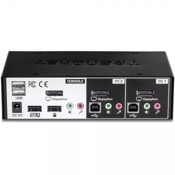 Switch KVM Trendnet TK-241DP nero
