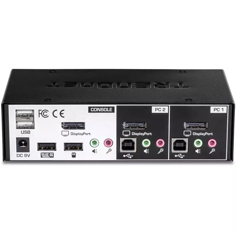 Switch KVM Trendnet TK-241DP nero