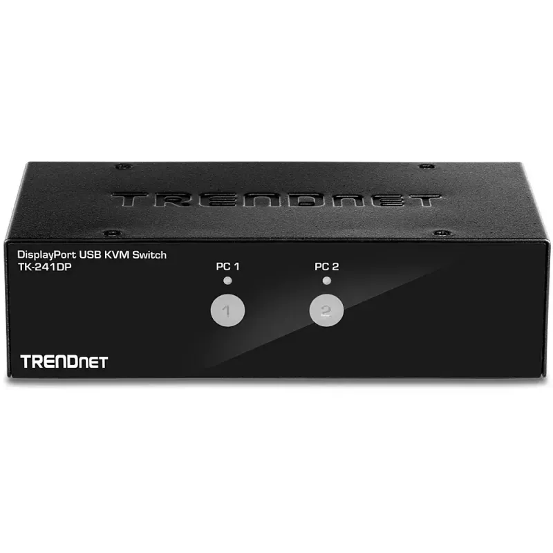 Switch KVM Trendnet TK-241DP nero