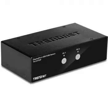 Switch KVM Trendnet TK-241DP nero
