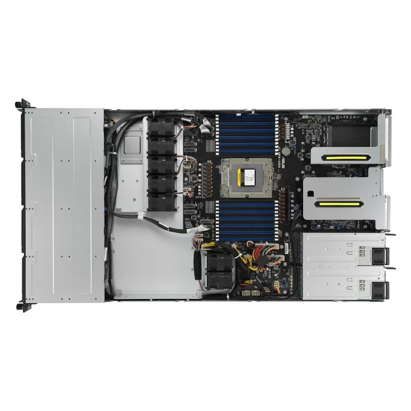 ASUS RS500A-E12-RS4U Socket SP5 rack (1U) nero, argento