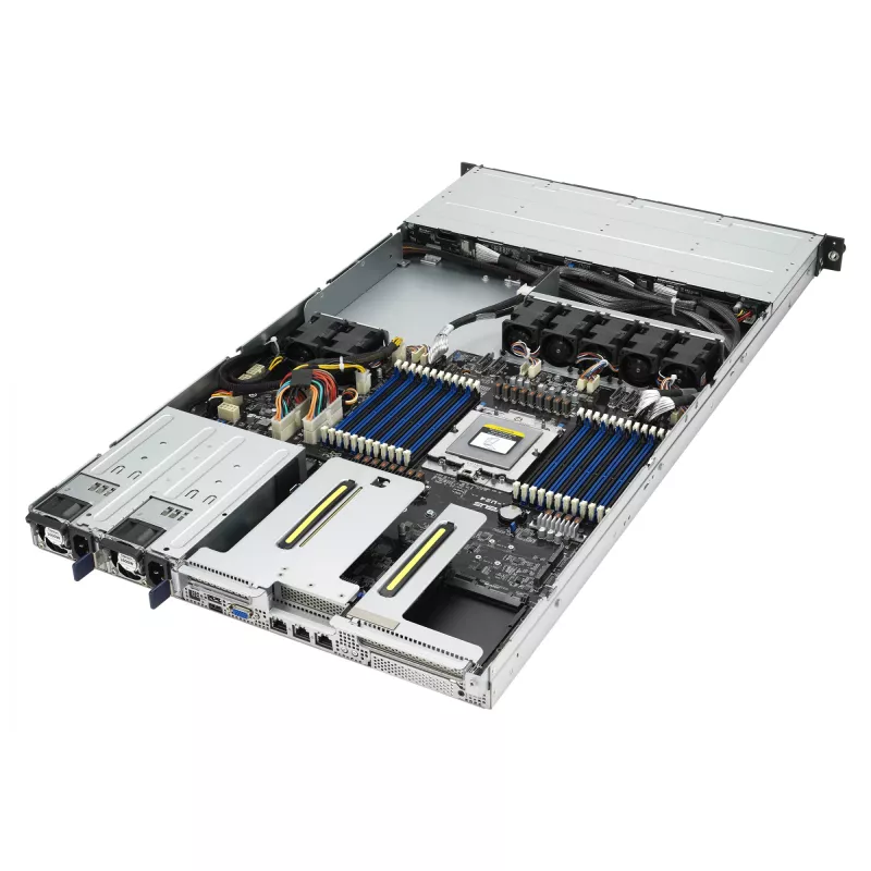 ASUS RS500A-E12-RS4U Socket SP5 rack (1U) nero, argento