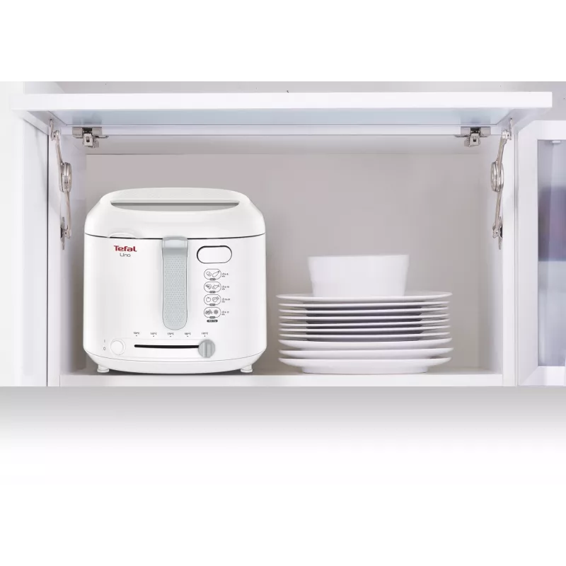 Tefal Uno FF203130 Friggitrice singola 1,8 l a sé stante 1600 W Friggitrice Bianca