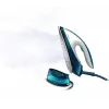 Philips GC7840/20 Centro stiro a vapore 2400 W 1,5 L Suola SteamGlide Blu, Bianco