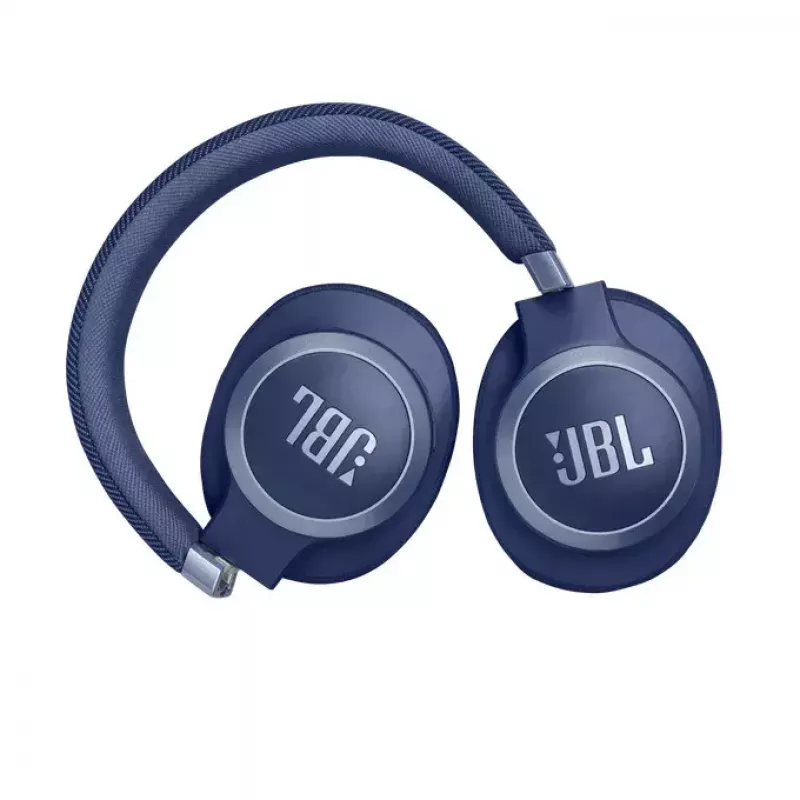 JBL Live 770NC cuffie senza fili con archetto chiamate/musica Bluetooth blu