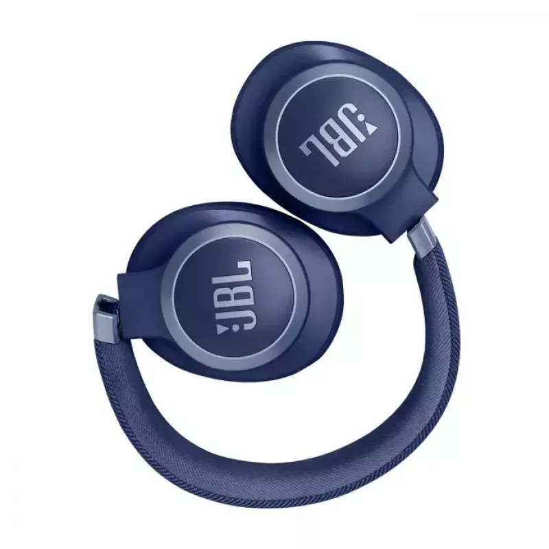 JBL Live 770NC cuffie senza fili con archetto chiamate/musica Bluetooth blu