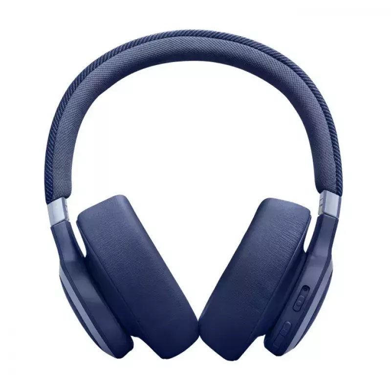JBL Live 770NC cuffie senza fili con archetto chiamate/musica Bluetooth blu
