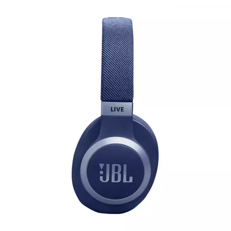 JBL Live 770NC cuffie senza fili con archetto chiamate/musica Bluetooth blu