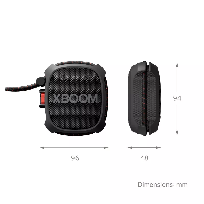 LG XBOOM Go XG2T altoparlante portatile mono nero 5 W