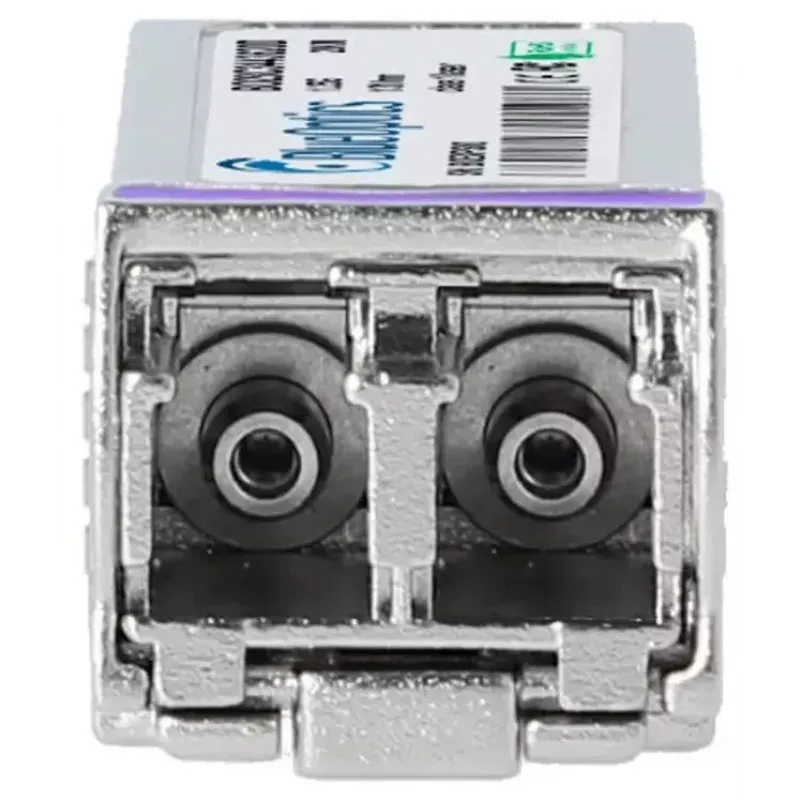 Modulo ricetrasmettitore di rete BlueOptics AT-SPBD20DUAL-14-BO — SFP in fibra ottica, interfaccia cSFP, connettore LC, alluminio