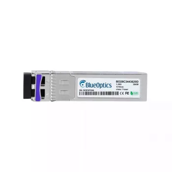 BlueOptics CSFP-BX1490-20-D-BO ricetrasmettitore cSFP in fibra ottica, 1250 Mbit/s, case in metallo, argento