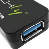Techly ICUR30200G cavo USB USB 3.2 Gen 1 (3.1 Gen 1) 20 m USB A nero