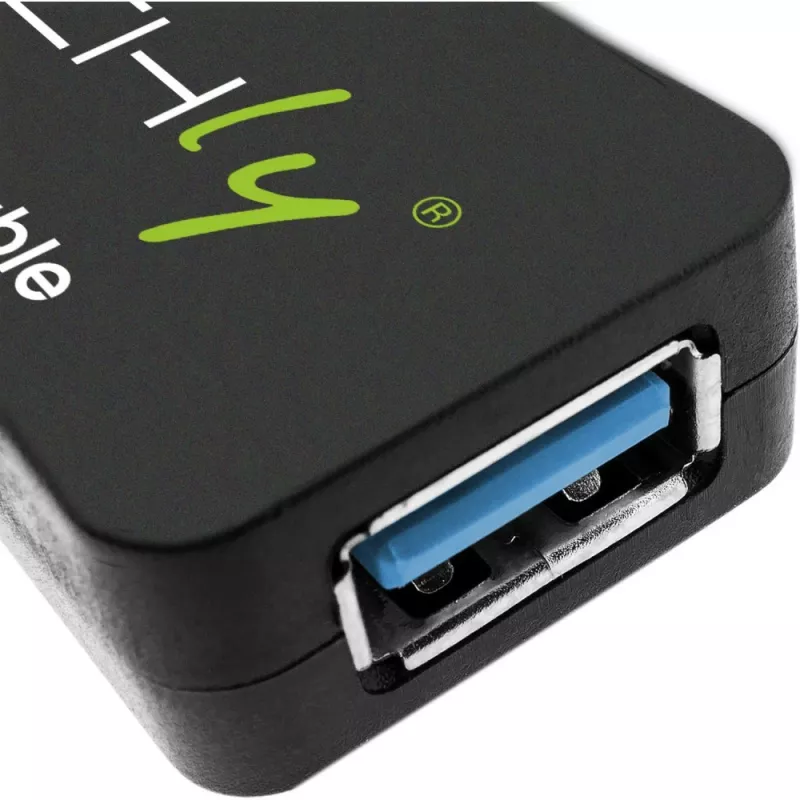 Techly ICUR30200G cavo USB USB 3.2 Gen 1 (3.1 Gen 1) 20 m USB A nero