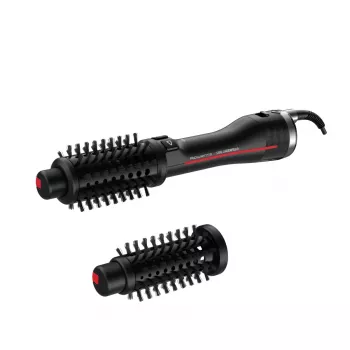 Rowenta K/Pro Stylist CF961L spazzola ad aria calda vapore nero, rosso 750 W 1,8 m