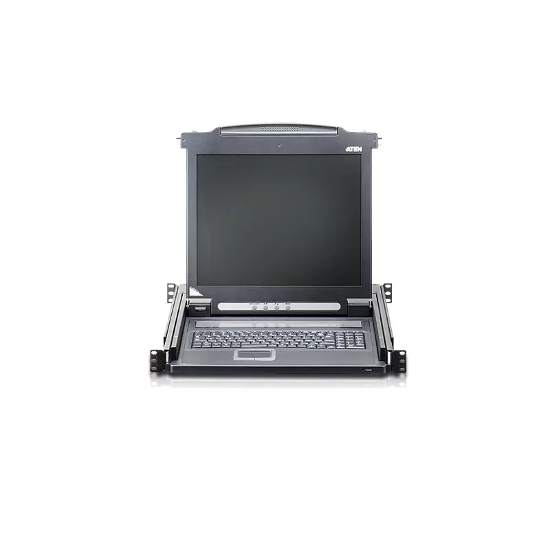 ATEN console LCD 19 inch (USB - PS/2 VGA), 48,3 cm (19 inch), LCD, PS/2, PS/2, VGA, US-Inglese
