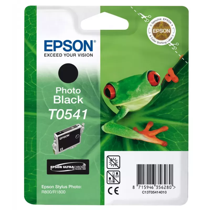Epson confezione singola foto nero T0541 Ultra Chrome Hi-Gloss