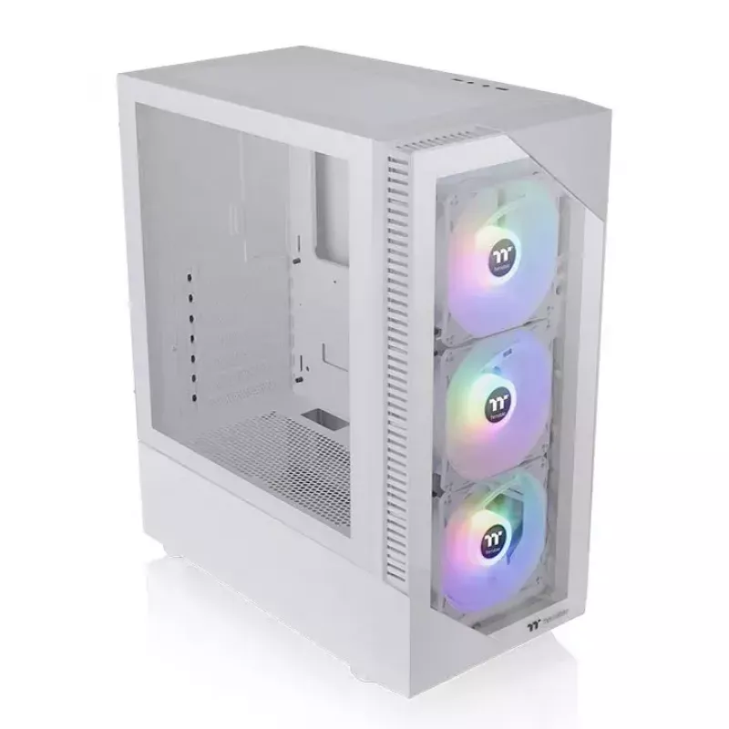 Case per PC Thermaltake View 200 TG Snow ARGB Midi Tower bianco