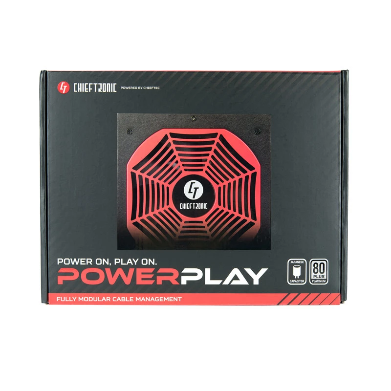 Alimentatore Chieftec GPU-1200FC 1200 W 20+4-Pin ATX ATX nero, rosso