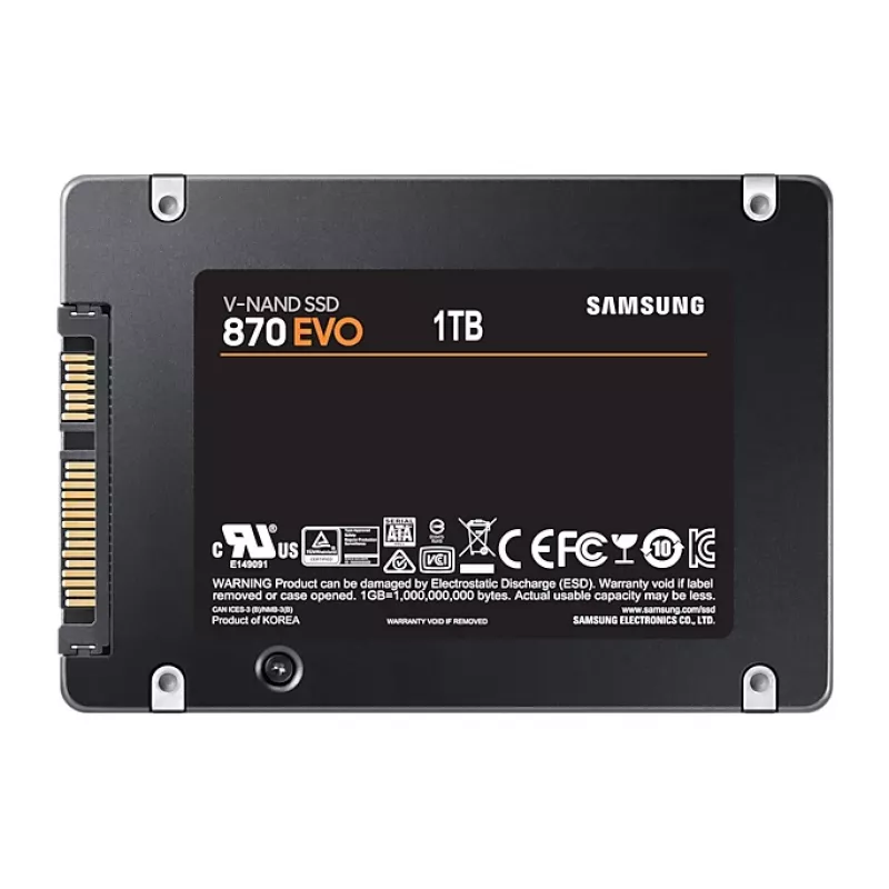 Samsung 870 EVO 1 TB 2,5 pollici Serial ATA III V-NAND MLC