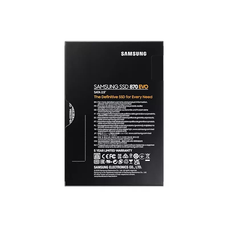Samsung 870 EVO 1 TB 2,5 pollici Serial ATA III V-NAND MLC