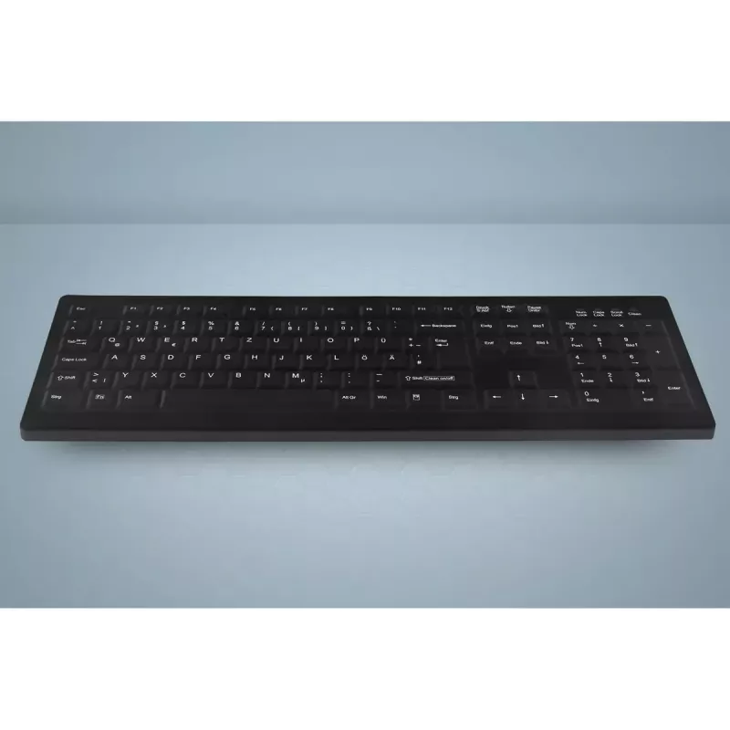 Active Key AK-C8100 tastiera medicale USB QWERTZ tedesco nero full-size 105 tasti
